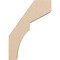 Ekena Millwork 3-inch W x 10-inch D x 14-inch H Monterey Rough Cedar Woodgrain TimberThane Knee Brace, Primed BRCUR03X10X14MONRCPR - alternate 3
